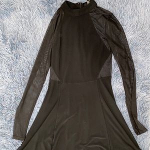 forever 21 black mini dress